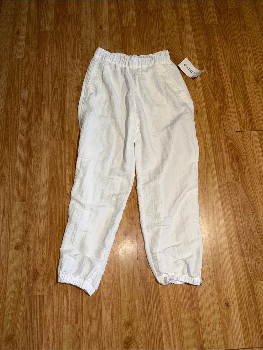 NWT Athleta Pursuit Joggers White Size XS - Picture 2 of 6